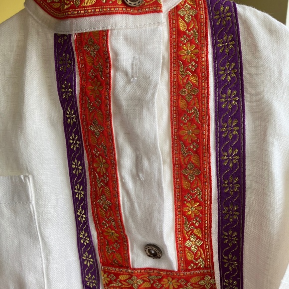 Boys Ukrainian Shirt - Picture 3 of 5